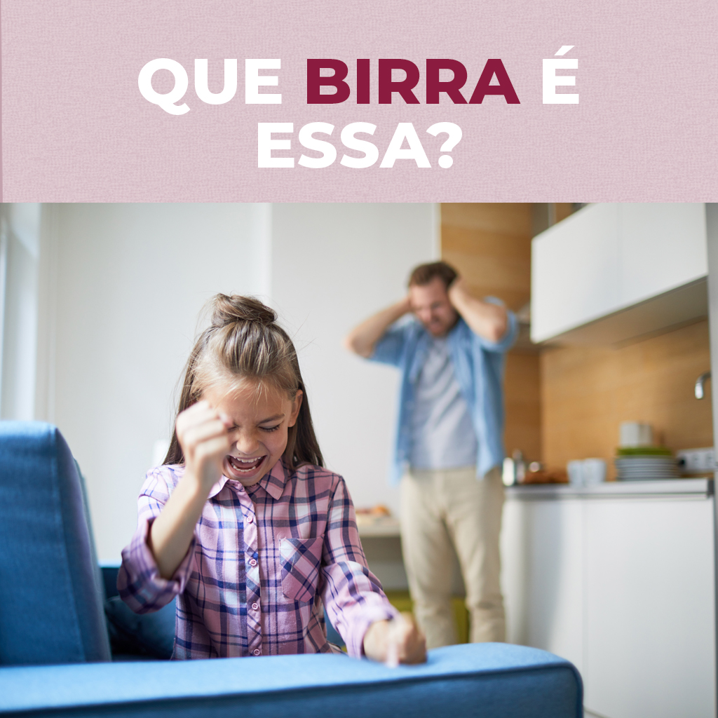 O que fazer quando meu filho faz birra?